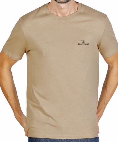 Majica Deerland Small Logo - Braon