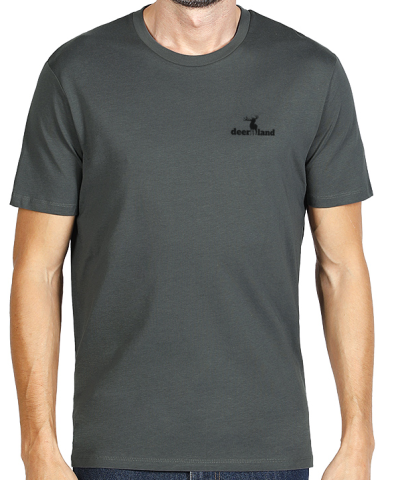 Majica Deerland Small Logo - Siva