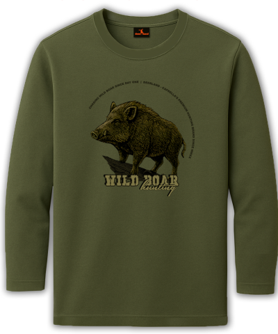 Majica Deerland Hunting - Divlja svinja