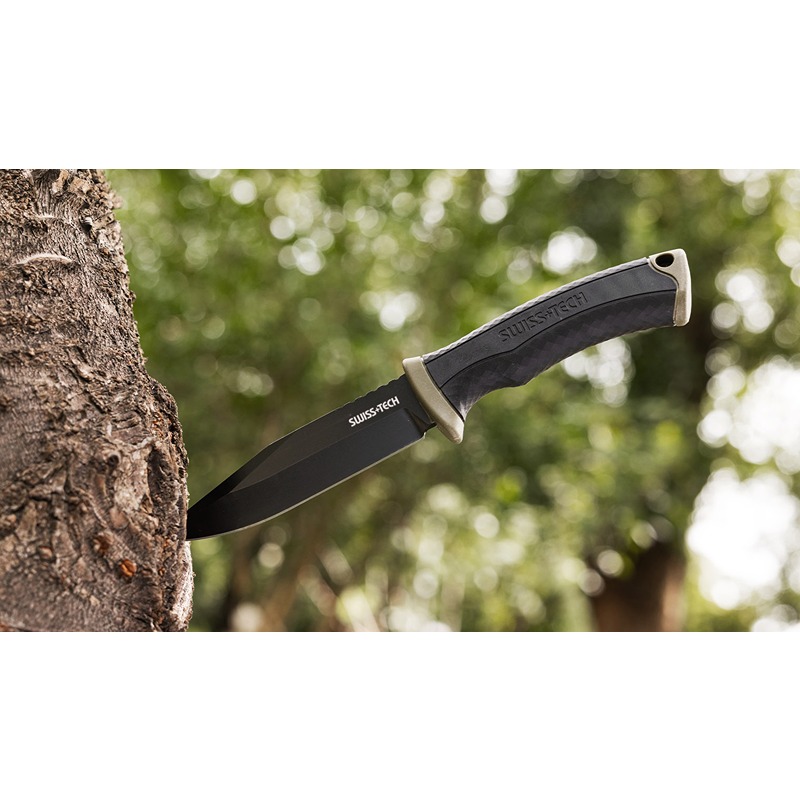 SWISSTECH nož sa fiksnim sečivom - Slika 7