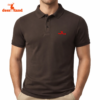 Polo Majica Deerland Logo Braon
