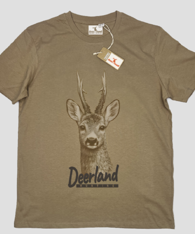 Majica Deerland Basic Srndać Braon