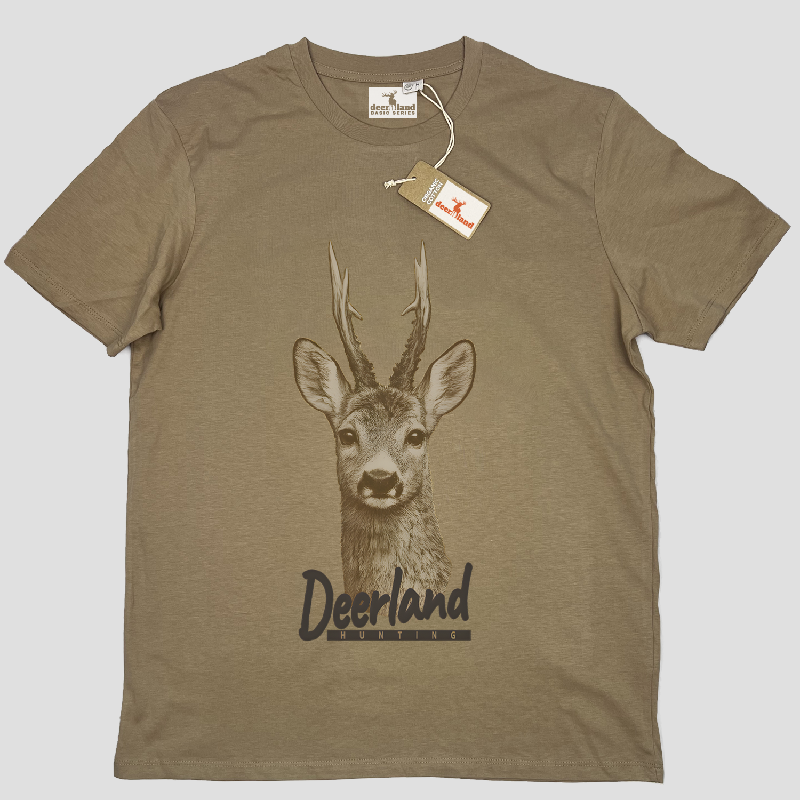 Majica Deerland Basic Srndać Braon