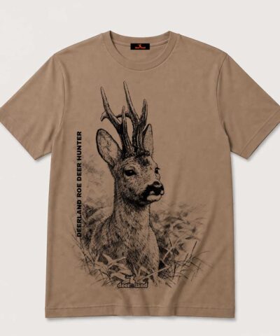 Lovačka majica Srndać Deerland Pro Svetlobraon