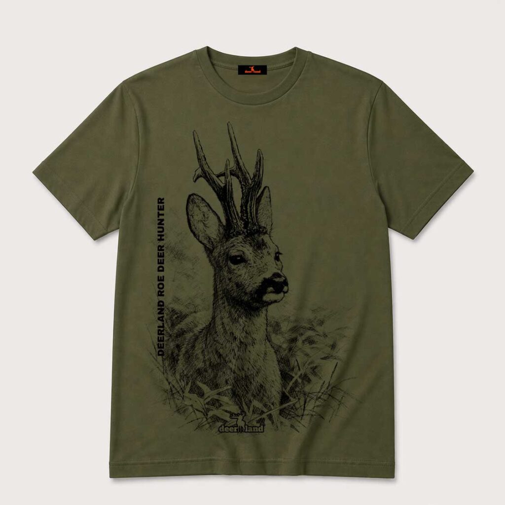 Lovačka majica Srndać Deerland Pro Maslinasta