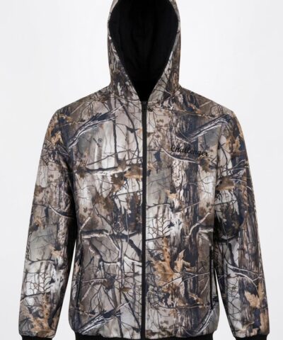 Lovačka fleece jakna sa kapuljačom Challenger Forest Camo - Slika 2