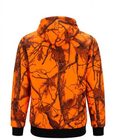 Lovačka fleece jakna sa kapuljačom Challenger Orange Camo