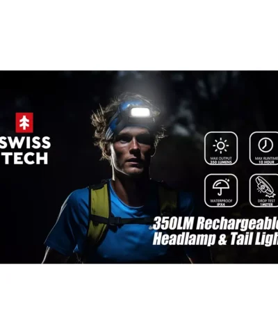 Swisstech JUTTA punjiva LED lampa za glavu - Slika 3