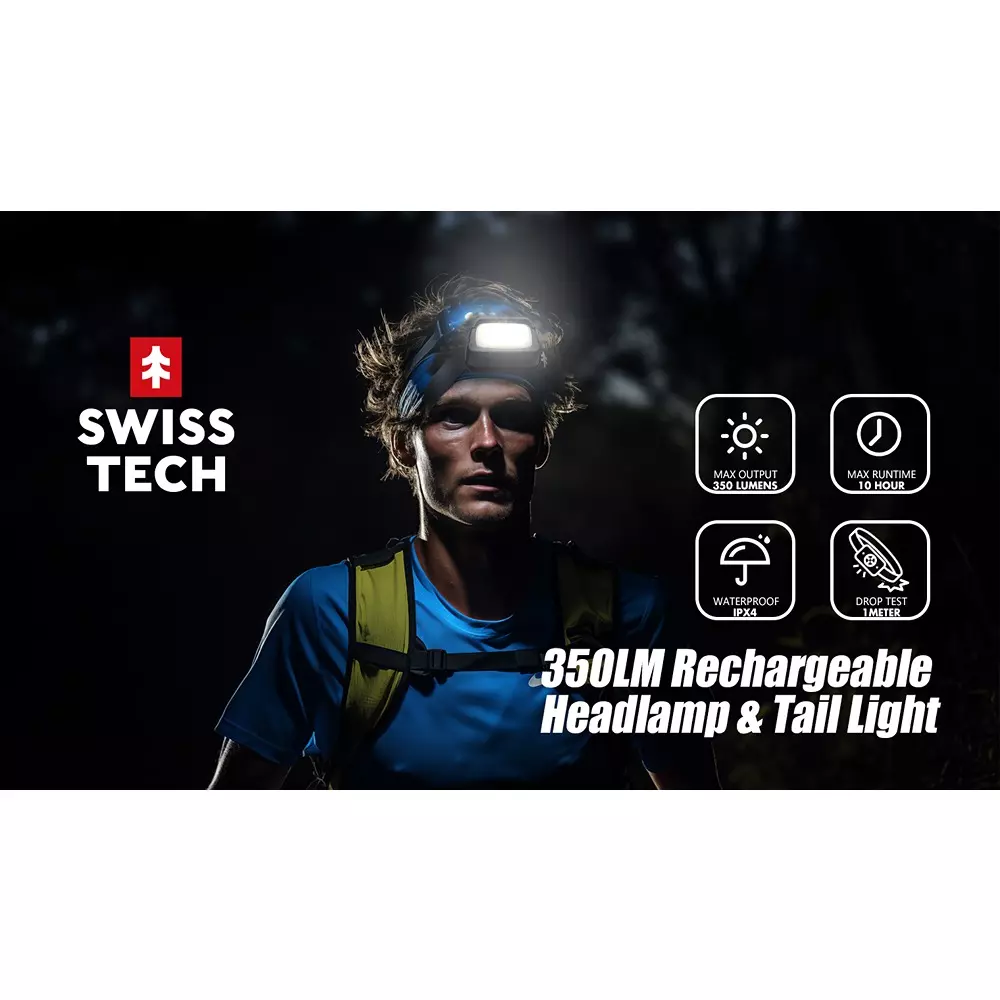 Swisstech JUTTA punjiva LED lampa za glavu - Slika 3