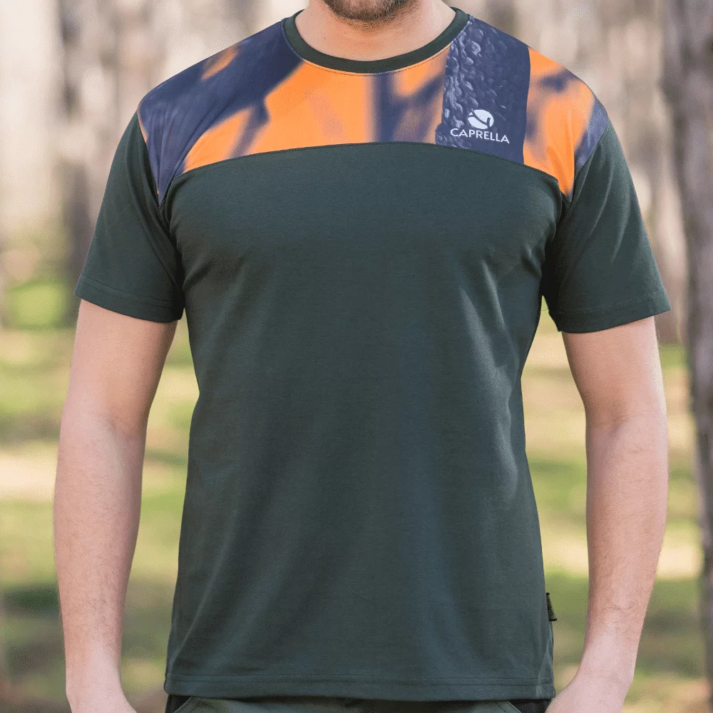 Caprella Orange Camo majica