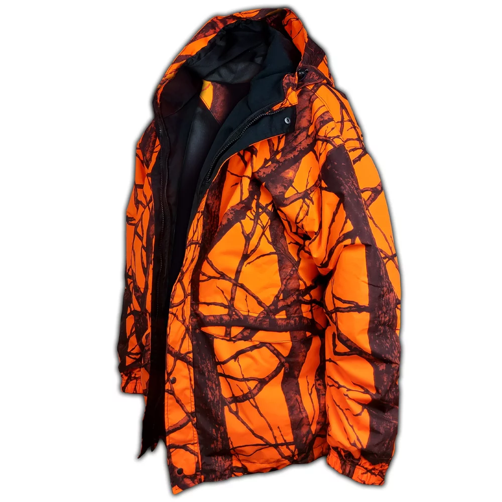 Lovačka jakna 3u1 Fluo orange - Slika 10