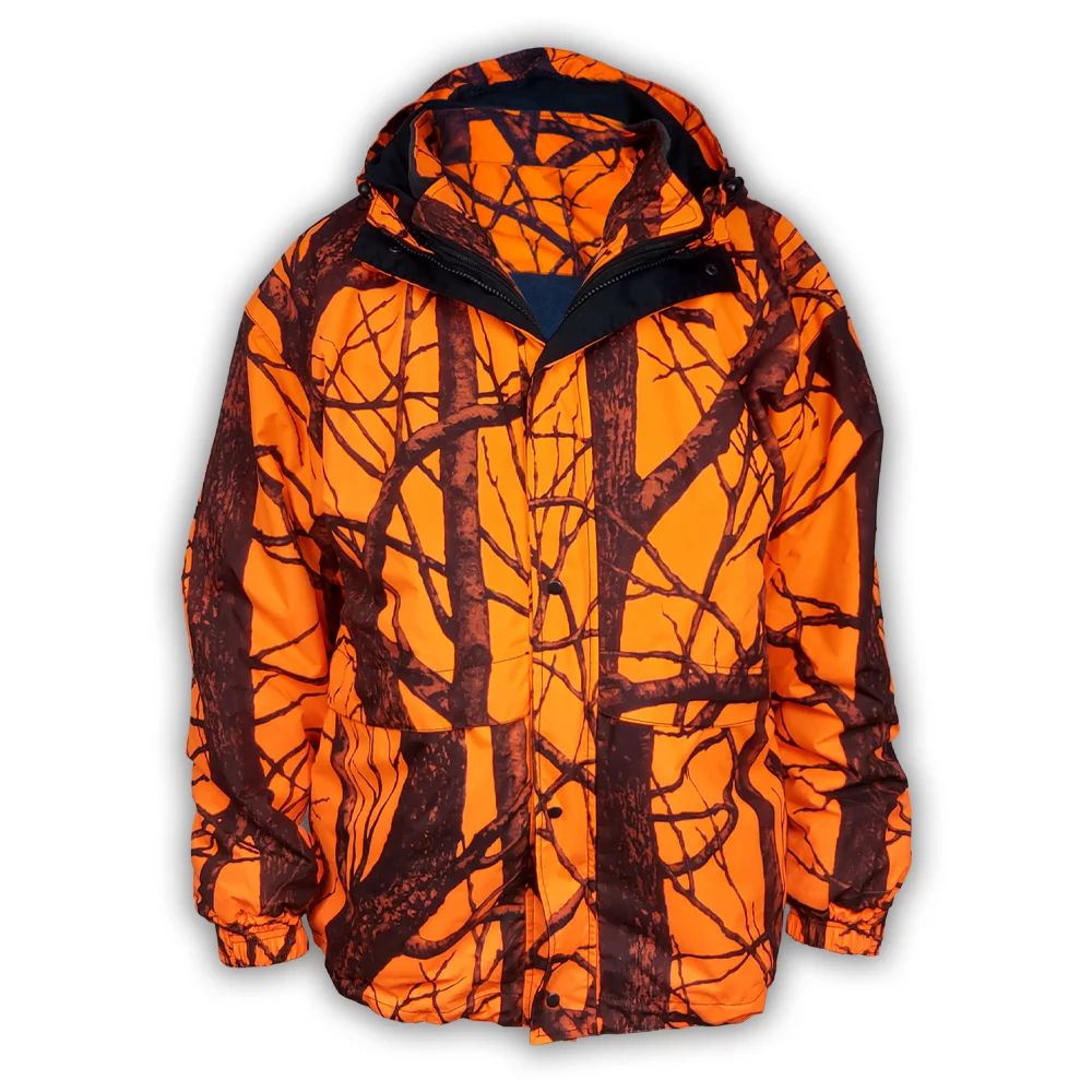 Lovačka jakna 3u1 Fluo orange - Slika 2