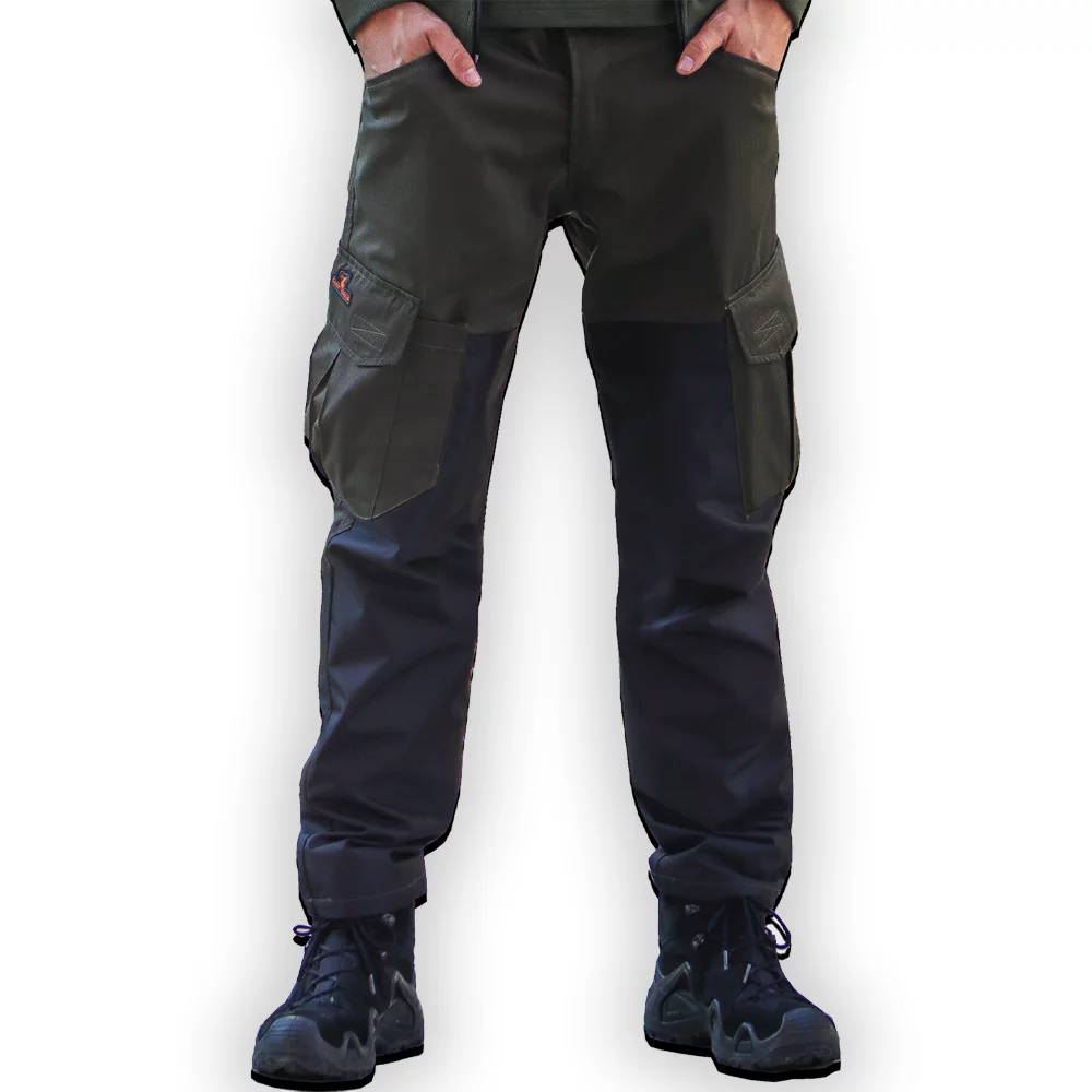 Deerland Louis black lovačke pantalone