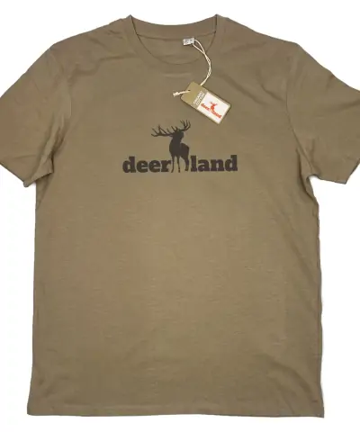 Majica Deerland Logo - Braon