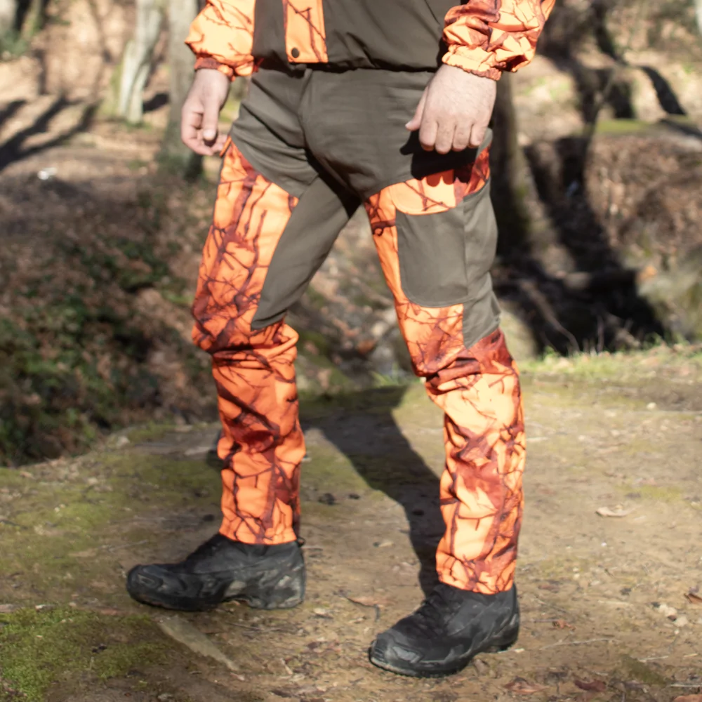 Pantalone Challenger Oval Camo Orange - Slika 5