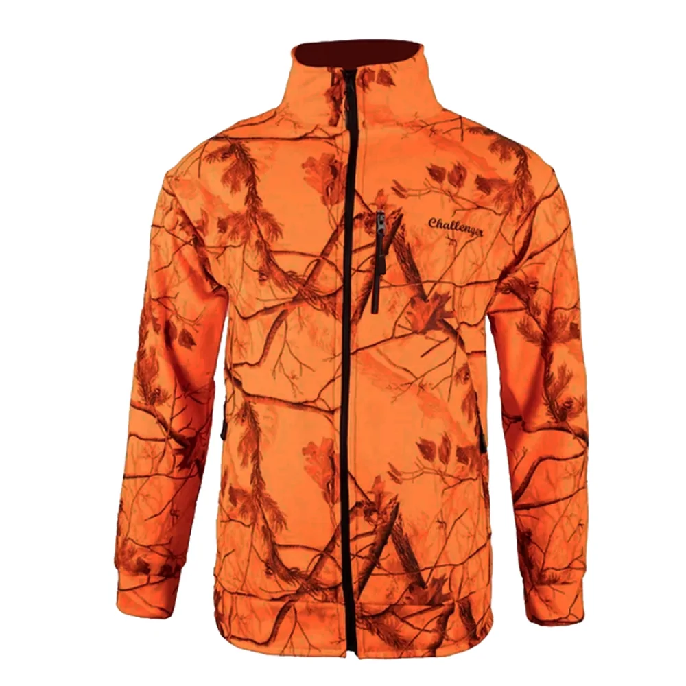 Duks-jakna Challenger Fleece Orange Camo - Slika 2