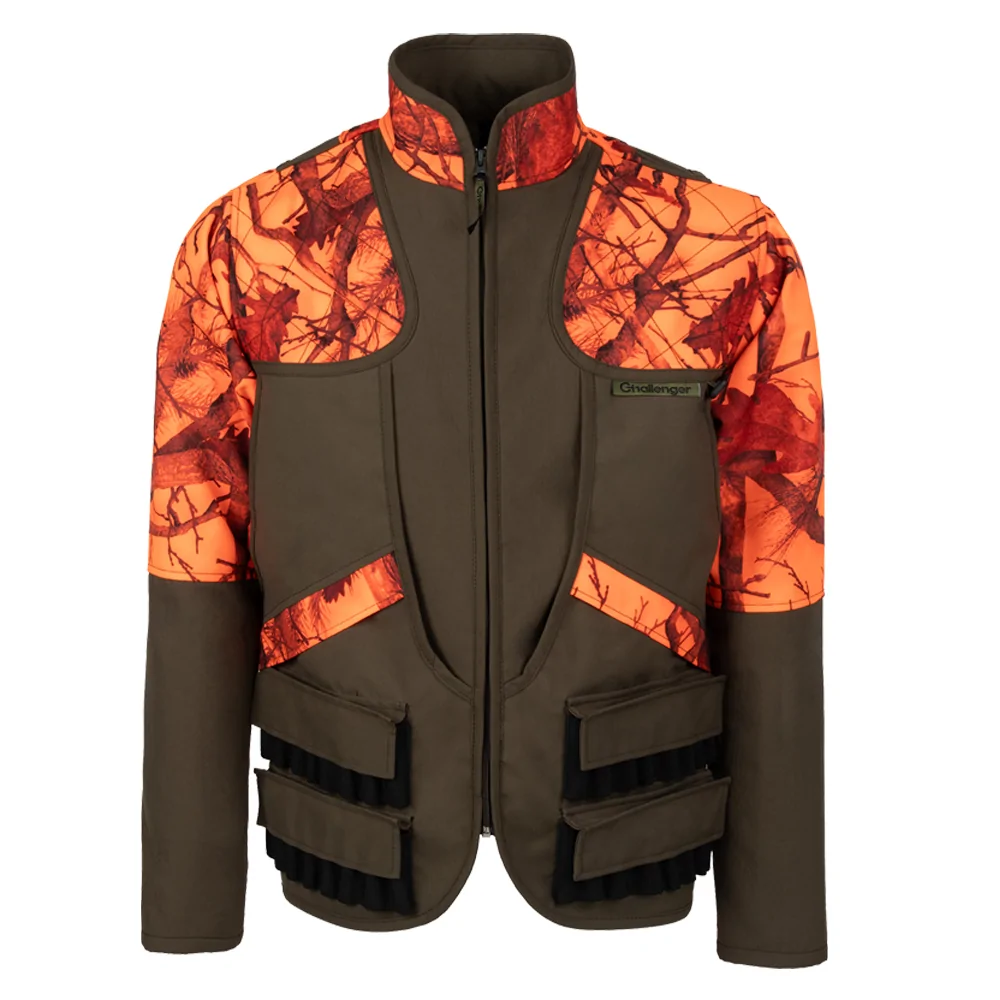 Lovačka prsluk-jakna Challanger Jastreb Camo Orange - Slika 2