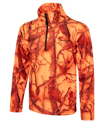 Duks Challenger Fleece Orange Camo