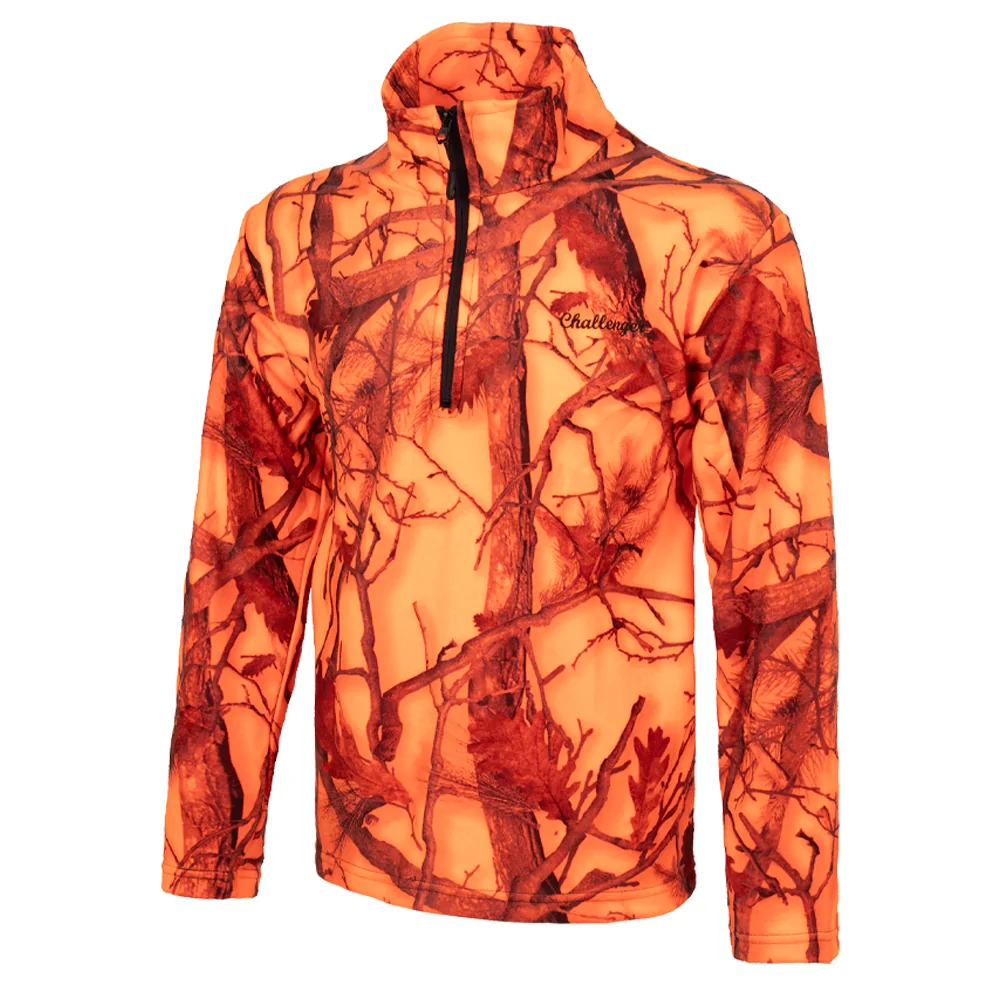Duks Challenger Fleece Orange Camo