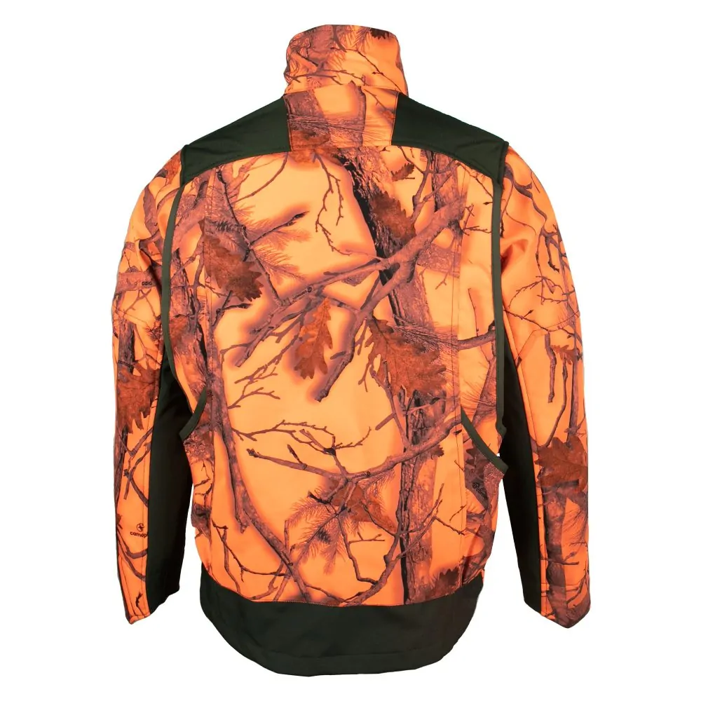 Lovačka jakna Challanger Milo Camo Orange - Slika 3