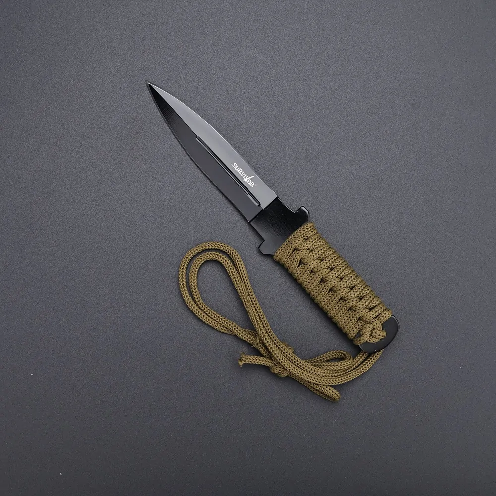 Survivor fiksni nož paracord sa futrolom
