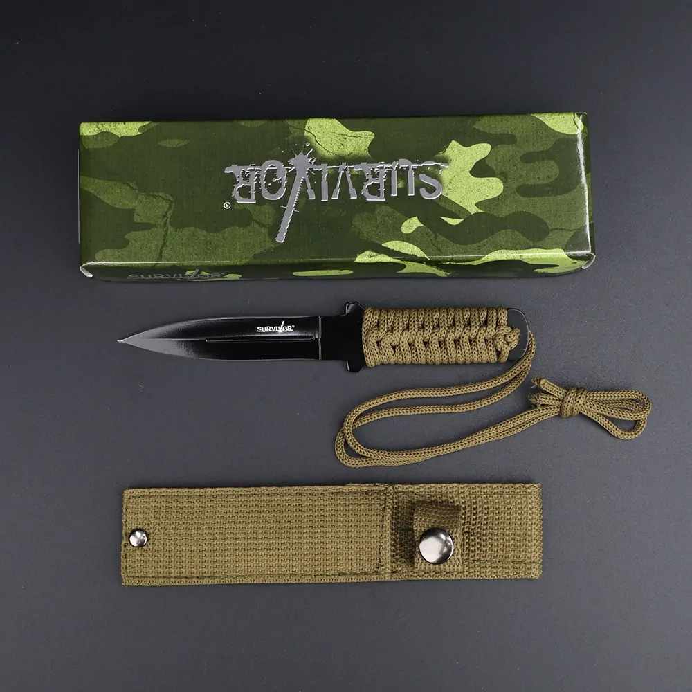 Survivor fiksni nož paracord sa futrolom - Slika 4