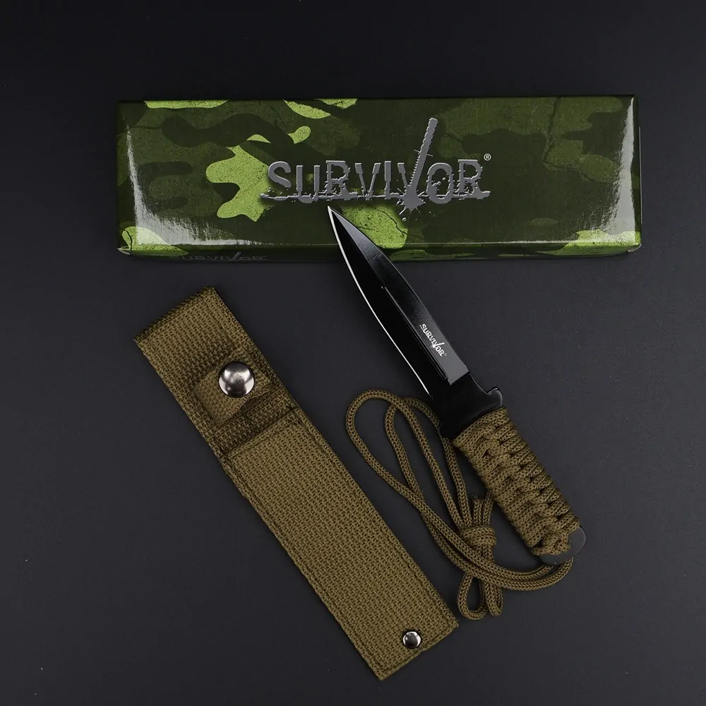 Survivor fiksni nož paracord sa futrolom - Slika 5