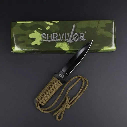 Survivor fiksni nož paracord sa futrolom - Slika 6