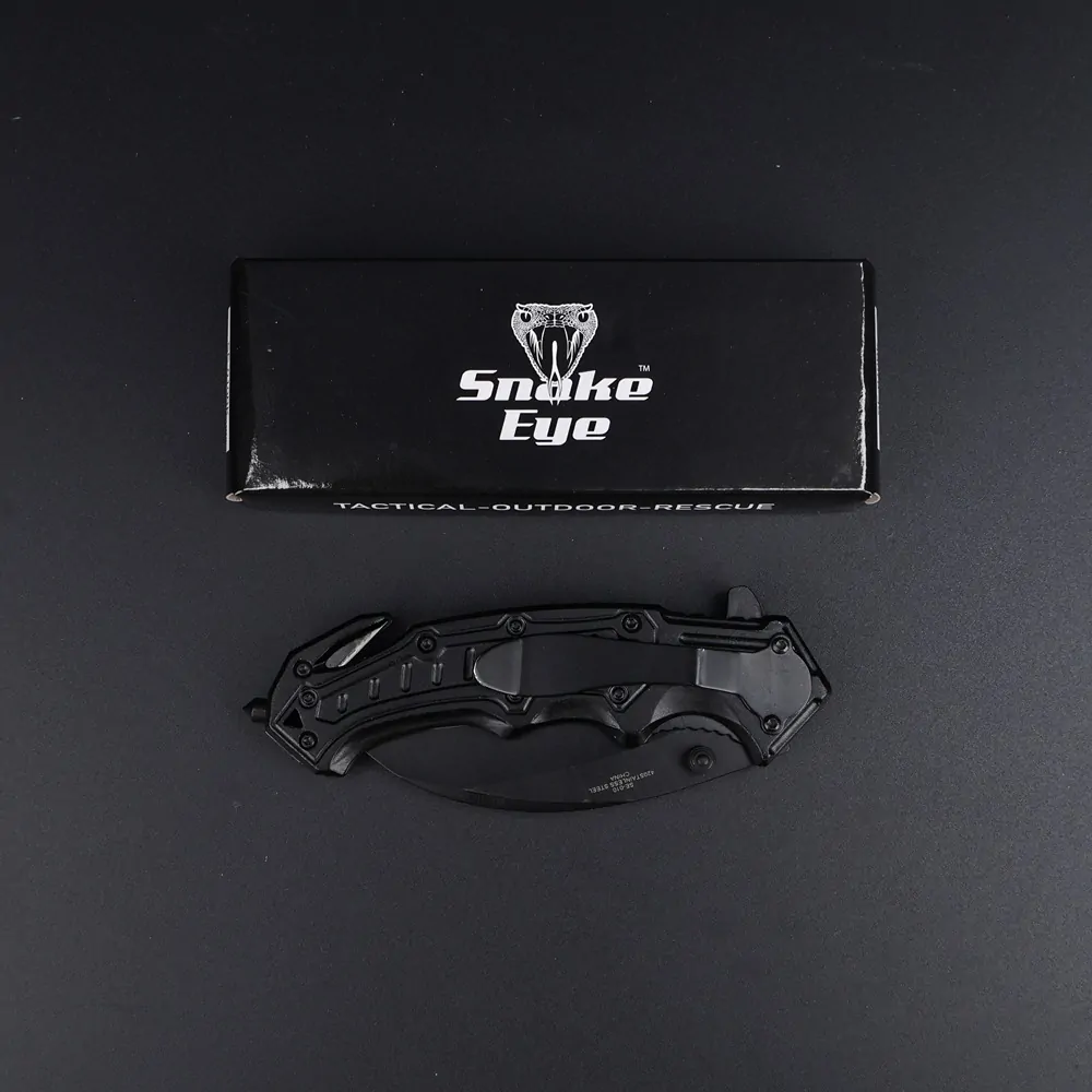 Snake Eye sklopivi džepni nož 010 crni - Slika 4
