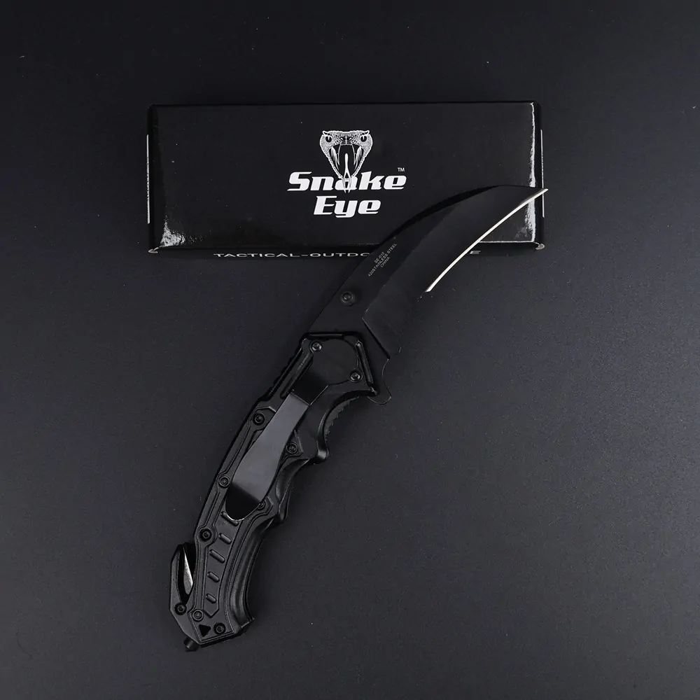 Snake Eye sklopivi džepni nož 010 crni - Slika 6