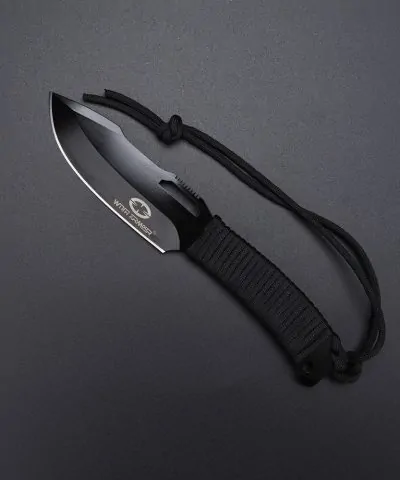 With Armour nož fiksni sa futrolom Yaksha crni