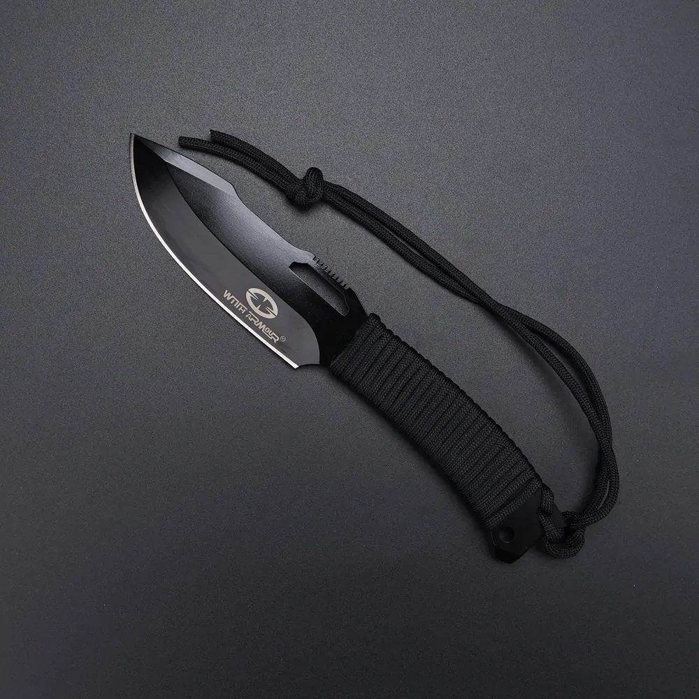 With Armour nož fiksni sa futrolom Yaksha crni