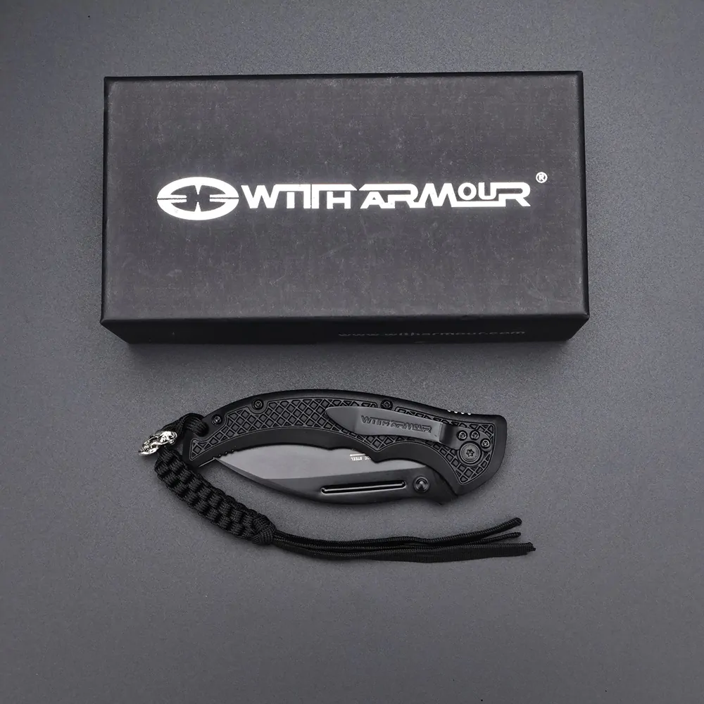 With Armour džepni nož sklopivi sa futrolom Black Claw - Slika 6