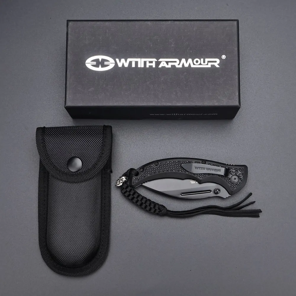 With Armour džepni nož sklopivi sa futrolom Black Claw - Slika 7