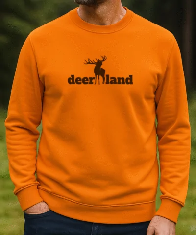 Deerland Logo Duks Fluo Orange