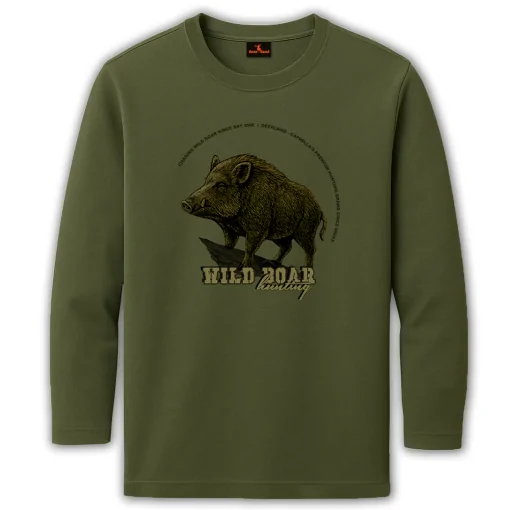 Majica Deerland Hunting - Divlja svinja