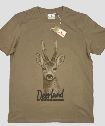 Majica Deerland Basic Srndać Braon