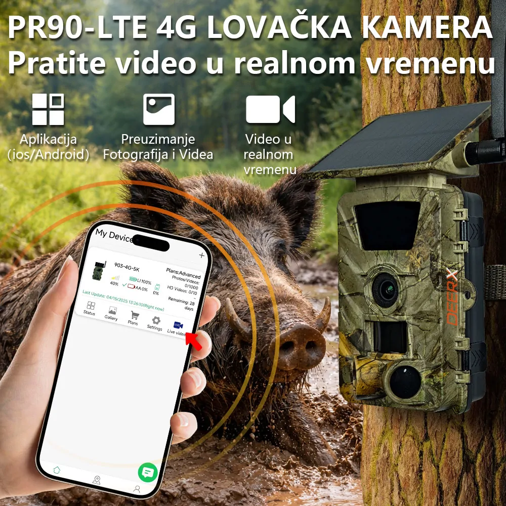 Lovačka Kamera Deerx DX PR90-LTE - Slika 5