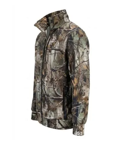 Lovačka jakna fleece Challenger Forest Camo