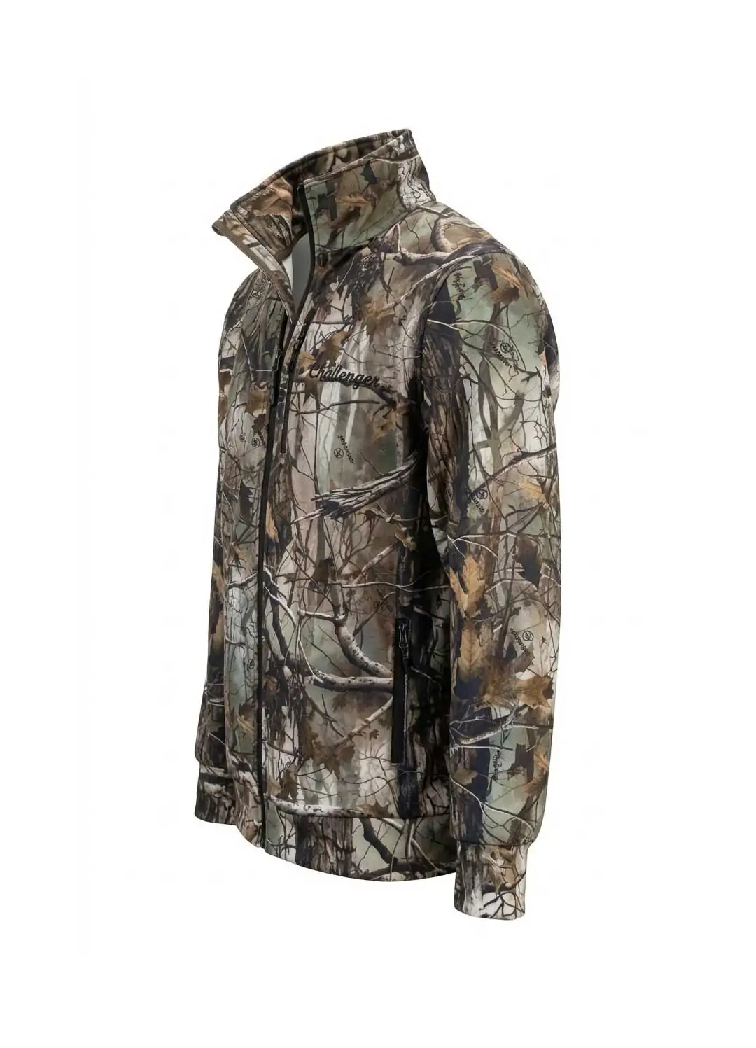 Lovačka jakna fleece Challenger Forest Camo