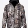 Lovačka fleece jakna sa kapuljačom Challenger Forest Camo