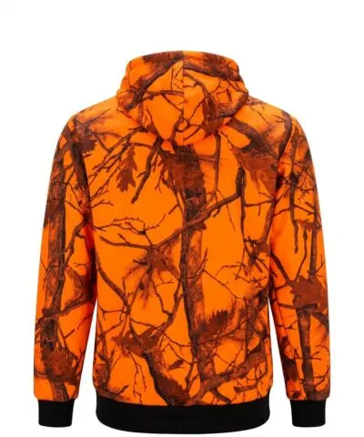 Lovačka fleece jakna sa kapuljačom Challenger Orange Camo