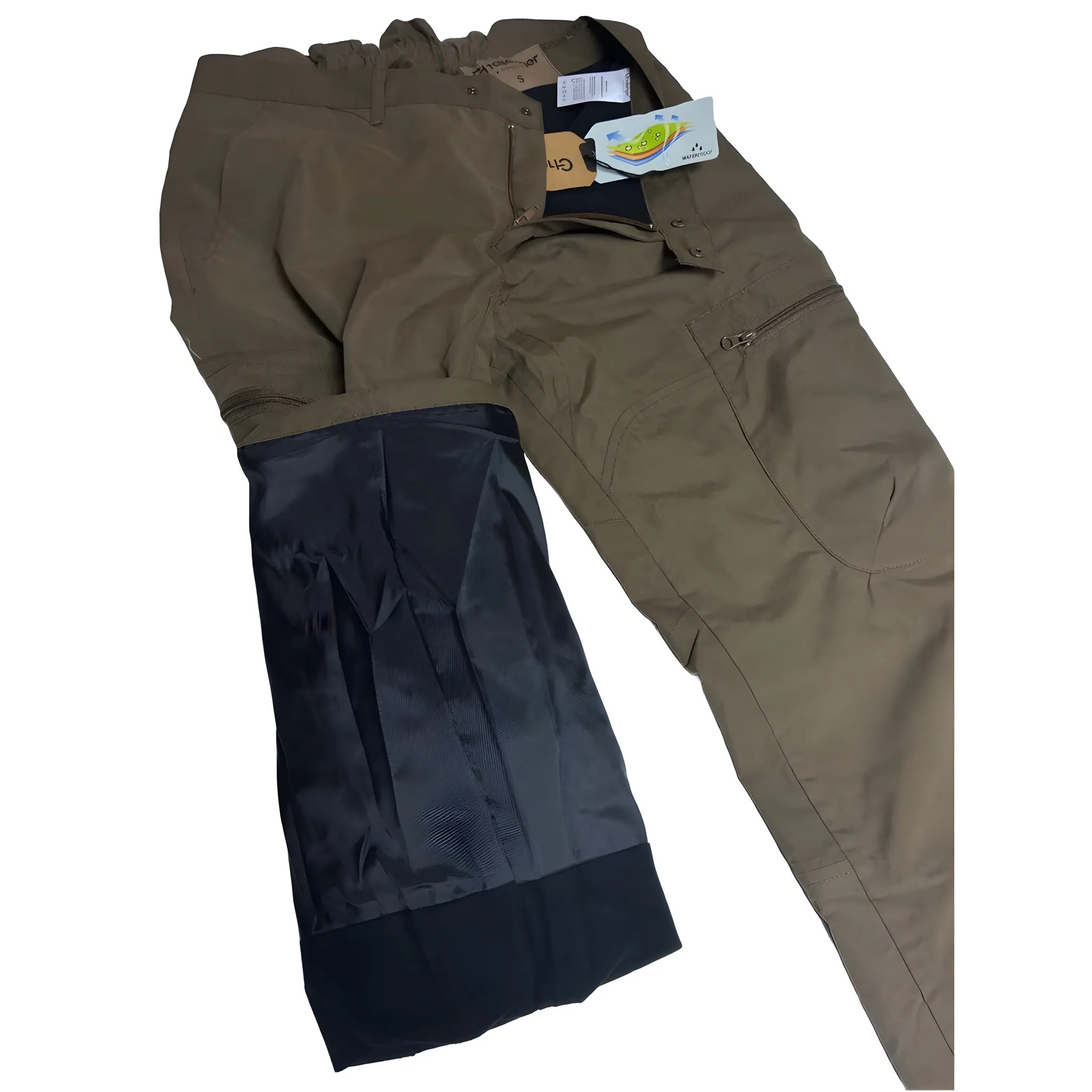 Vodootporne Lovačke Pantalone Challenger Spine Hybrid - Slika 4